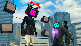 Titan TV Woman Puzzle - Screenshot 3