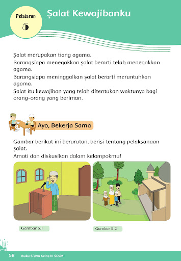 Buku Agama Islam Kelas 3 K13