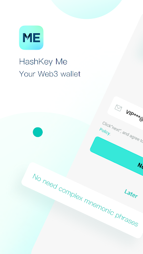 Android application HashKey Me - Your Web3 Wallet screenshort