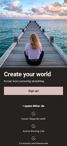 Create your world Screen 3