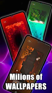 Abstract Neon Live Wallpaper