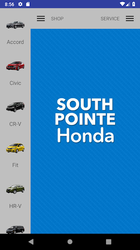 Android application South Pointe Honda screenshort