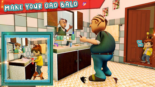 Dad At Home Naughty Siblings Prank Games 1 0 9 Mod Apk Crack Unlimited Money Download