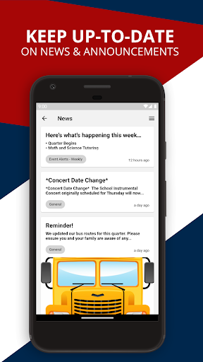 Android application Lewisburg High School screenshort