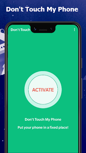 Android application Don't Touch My Phone screenshort