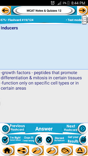 MCAT Exam Review Study Notes, Concepts  Quizzes