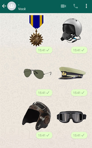 Aviation Stickers For WhatsApp Screen 3
