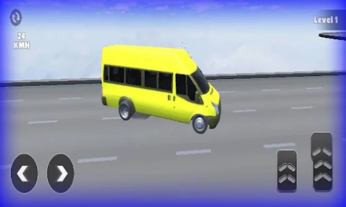 Van Minibus Driving Offroad 2