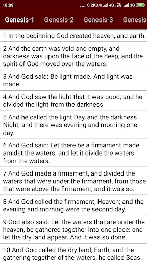 Holy Bible : King James Bible Screenshot 3 - AppWisp.com