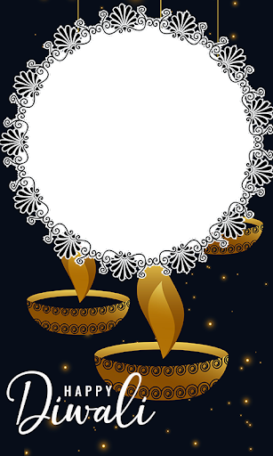 diwali photo frame 2021