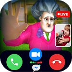 Cover Image of Download Scary Techer 📱 Video Call + Chat & talk 1.1 APK