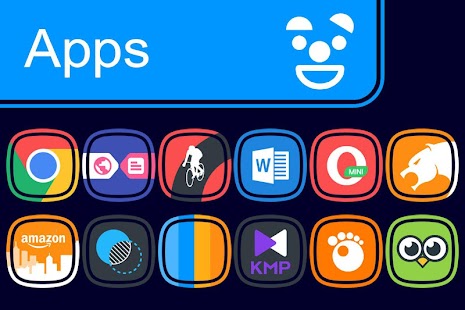 Rigoletto - Captura de pantalla del paquete de iconos de Squircle