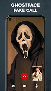 Ghostface Creepy Video Call