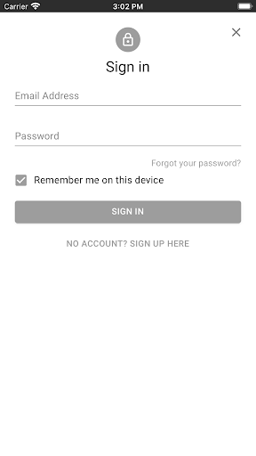 App screenshot