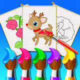 Little Painter Dress Up Story icon