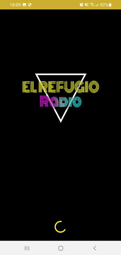 Android application El Refugio Radio screenshort