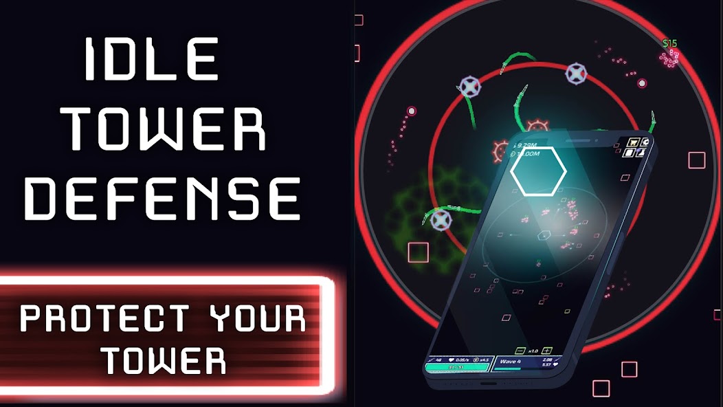 The Tower - Idle Tower Defense v0.22.16 APK + Mod [Paid for free][Unlimited money][Unlocked][Free purchase] for Android