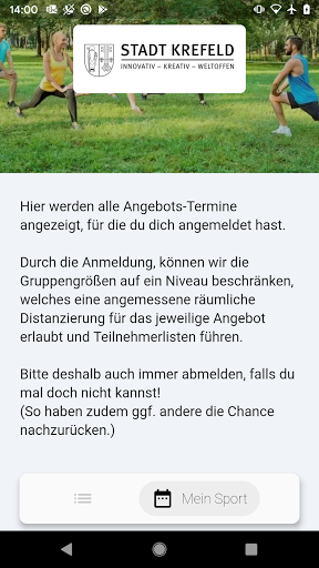 Sport im Park - Krefeld Screen 3