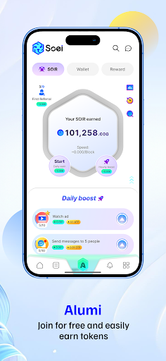 Soei: SocialFi & Earn SuperApp Screen 3
