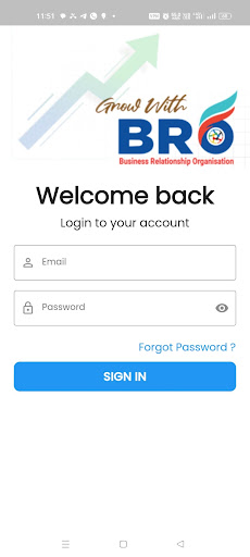 Android application BroCrm screenshort