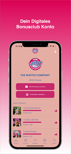 Android application The Waffle Company screenshort