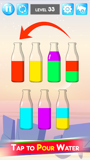 Water Sort Color Puzzle Games Screen 2