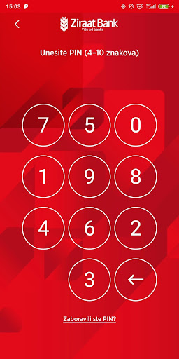 Ziraat Bank BH Mobile Screen 2