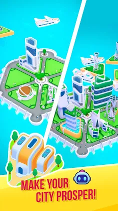 Floating city idle - Screenshot 4