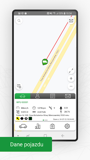 Progress GPS mobile Screen 3