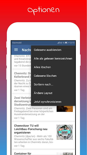 Chemnitz Nachrichten Screen 3
