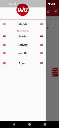 Android application WU-Academy screenshort