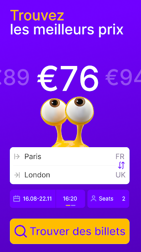 Rail Monsters:Billets de train Capture d'Écran de l'Application Android 1
