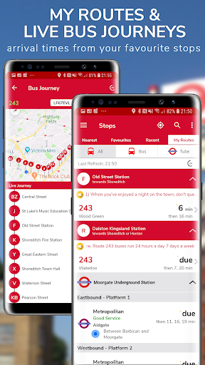 Bus Times -Live Public Transit Screenshot 2 - AppWisp.com