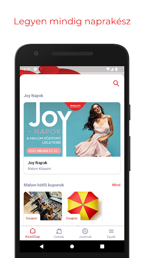 Android application Malom My Way screenshort