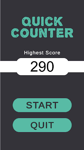 Android application Quick Counter screenshort