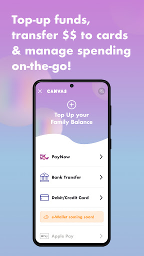 Canvas Card pocket money app 2