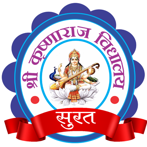Shree KrushnaRaj Vidhyalay logo