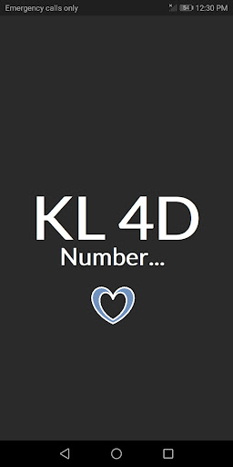 Android application KL 4D Number screenshort