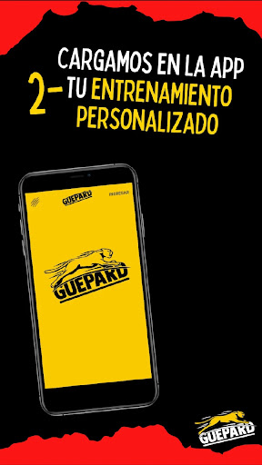 Guepard Entrenamiento Screen 2
