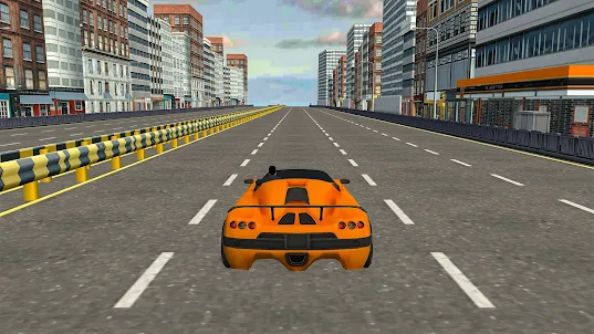 Moderner Autofahrsimulator