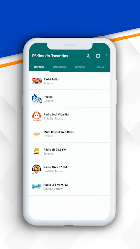 Radio de Tocantins (AM/FM/WEB) Screen 2