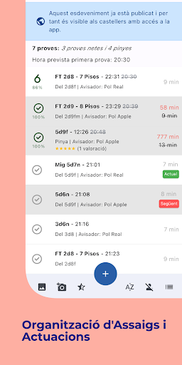 Castells App Screen 2