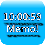 Cover Image of Download Always on top clock and memo 0.8.68 APK