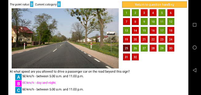 Driving Licence Tests - Poland Screenshot