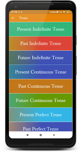 All English Grammar Screen 2