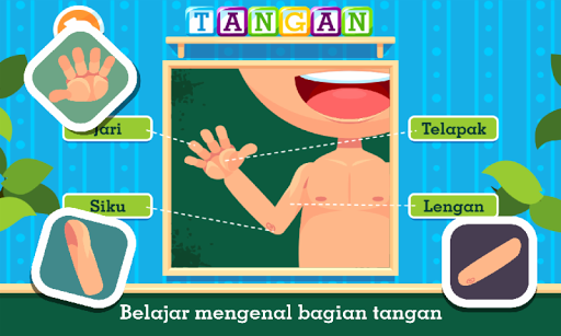 Screenshot of Marbel Belajar Bagian Tubuh