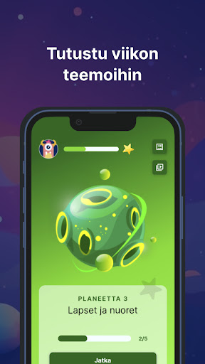 StepApp-sovellus Screen 3