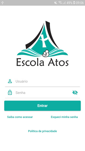 Android application Escola Atos - Firminópolis screenshort