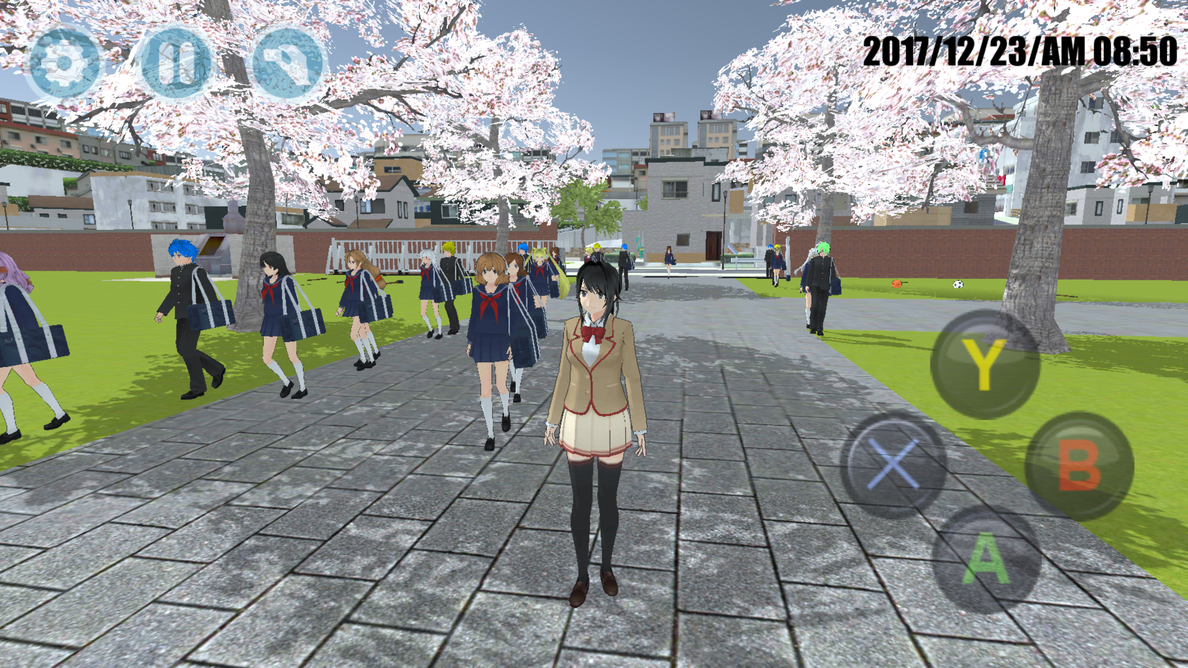 Android application High School Simulator 2018 screenshort