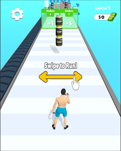 Muscle Gains Run Screen 2